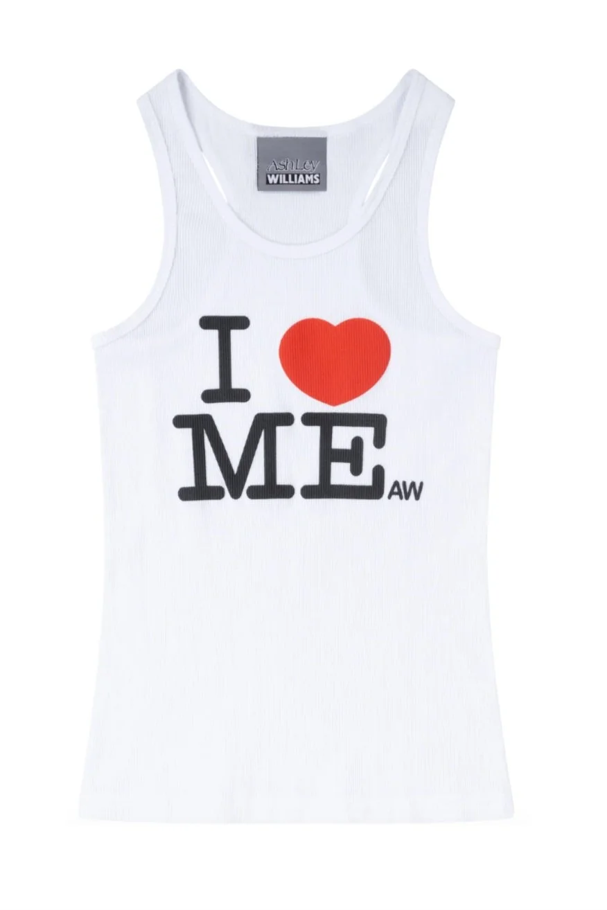 Ashley Williams I Heart Me Vest — SLOW WAVES